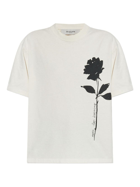 Golden Goose T-shirts and Polos White