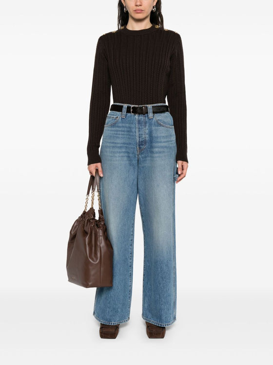 Golden Goose Sweaters Brown