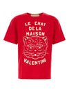 Valentino Chat De La Maison-print T-shirt