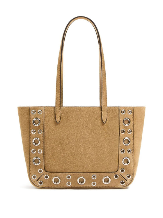 Valentino Garavani Nellcôte Mini Suede Shopping Bag