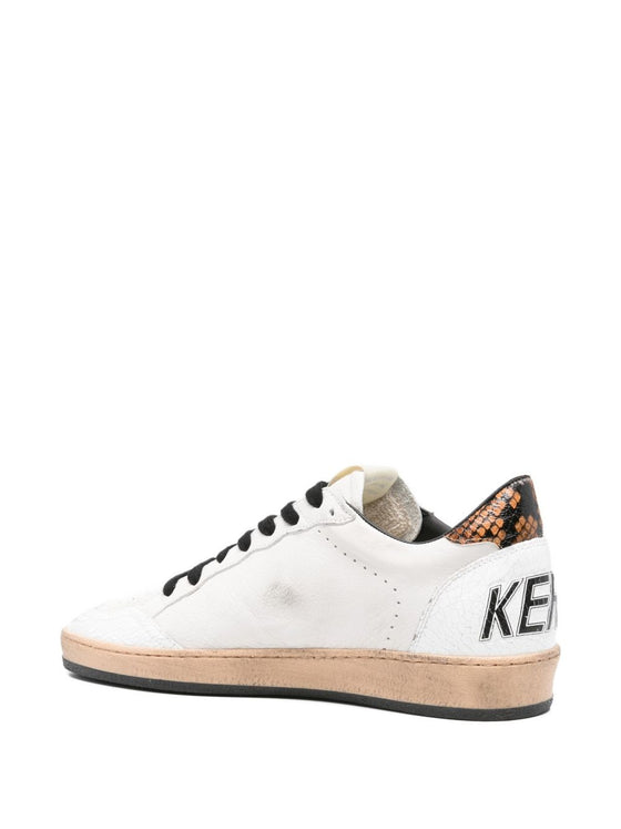Golden Goose Ball Star Women's nappa leather shoe with star and heel tab