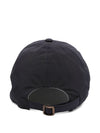 Brunello Cucinelli Water-repellent microfiber baseball cap with embroidered logo
