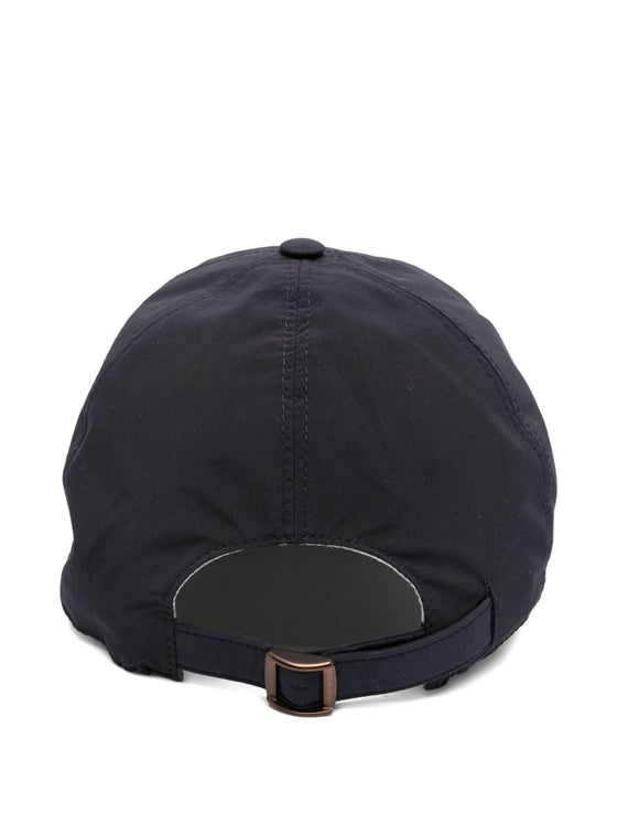 Brunello Cucinelli Water-repellent microfiber baseball cap with embroidered logo