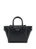 Emporio Armani Small shopper with palmellato finish