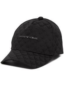  Emporio Armani Allover logo baseball cap