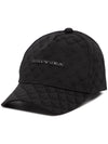 Emporio Armani Allover logo baseball cap