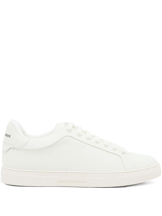 EMPORIO ARMANI EXCLUSIVE Supple leather sneakers