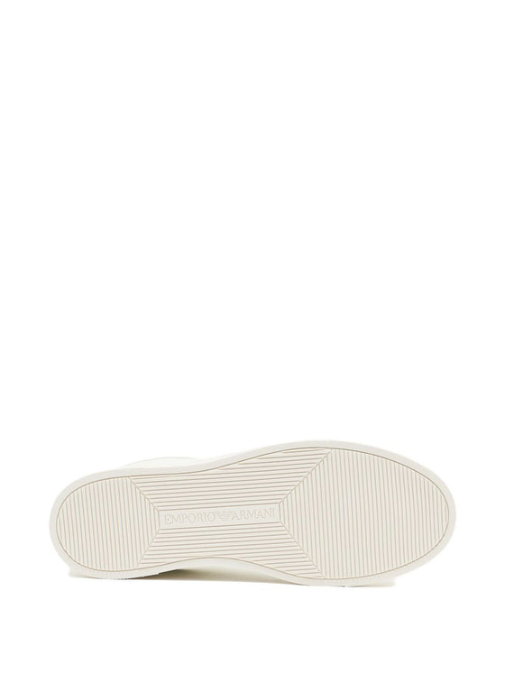 EMPORIO ARMANI EXCLUSIVE Supple leather sneakers
