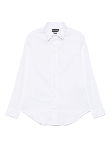  Emporio Armani Logo-embroidered shirt