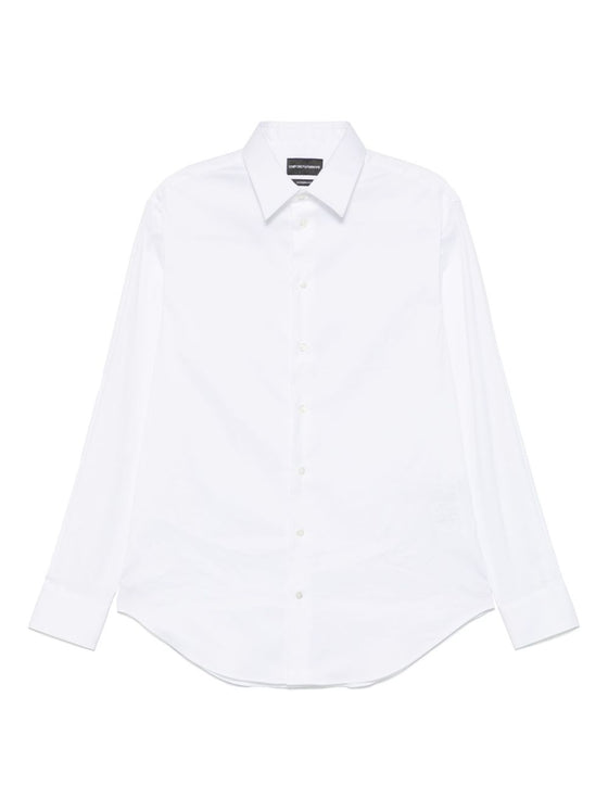 Emporio Armani Logo-embroidered shirt