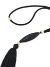 EMPORIO ARMANI EXCLUSIVE Necklace with tassel and pendant