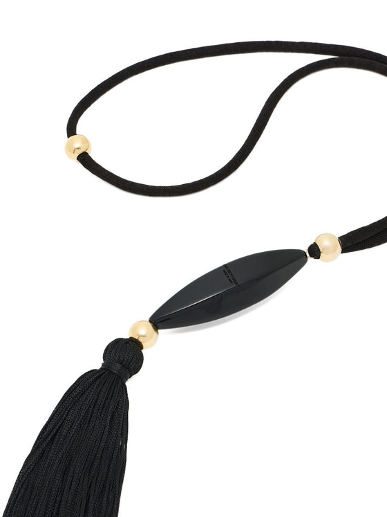 EMPORIO ARMANI EXCLUSIVE Necklace with tassel and pendant