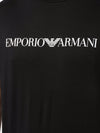 Emporio Armani Pima jersey T-shirt with logo print