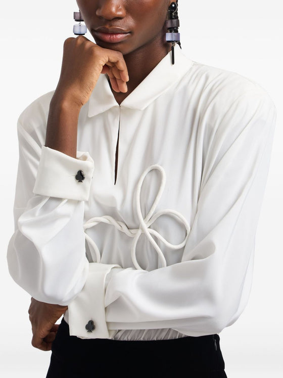 Emporio Armani ASV Jeu de Cartes Velvet Two-Piece Dress