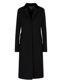  Emporio Armani Coats Black