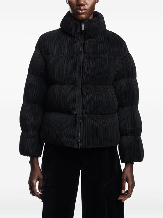 Emporio Armani Coats Black