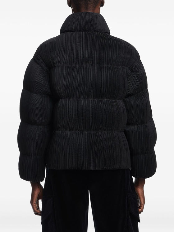 Emporio Armani Jacket in pleated techno fabric