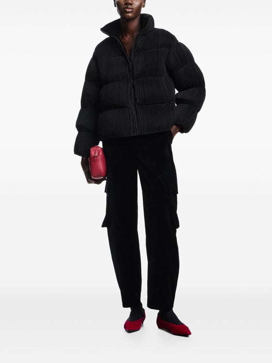 Emporio Armani Jacket in pleated techno fabric