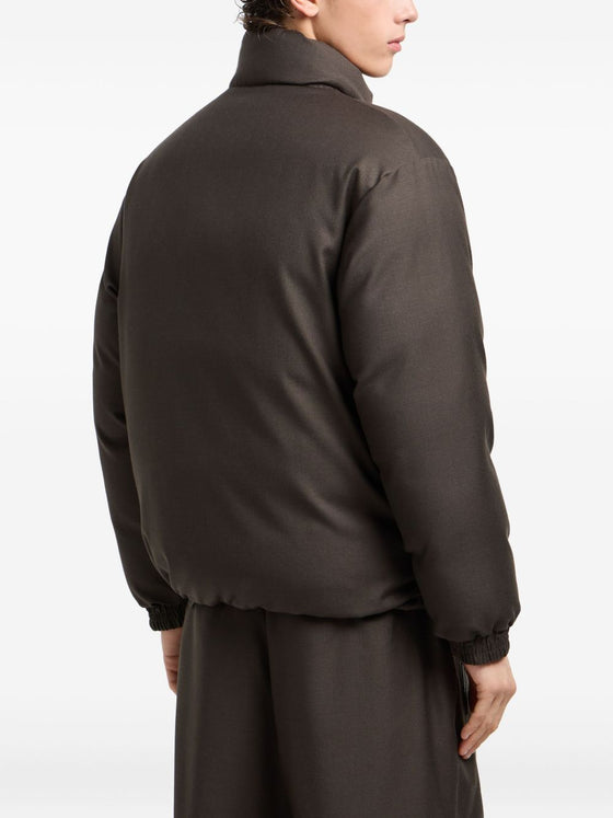 Emporio Armani Reversible high-neck padded jacket