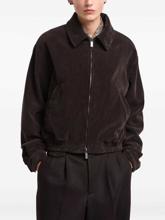 Emporio Armani Coats Grey