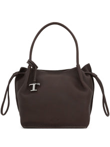  Tod's Drawstring leather bucket bag