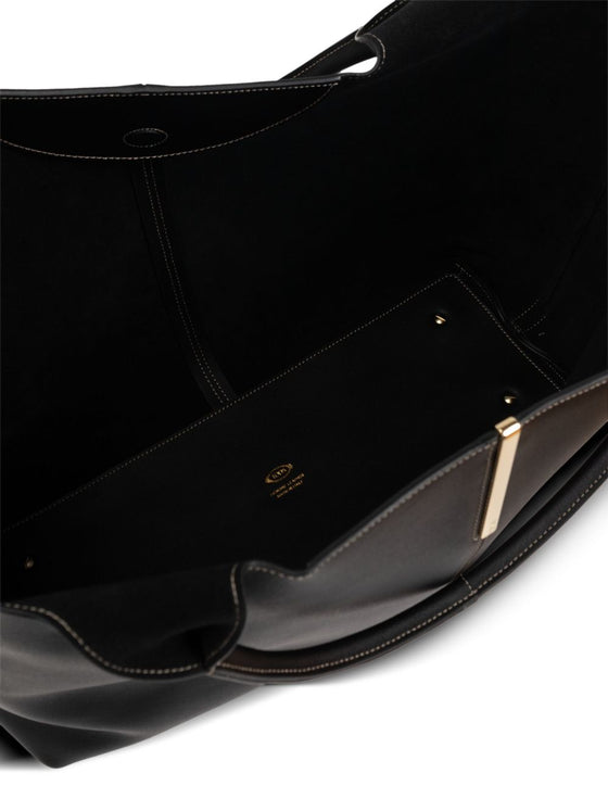 Tod's Medium-Small Leather Shopping Bag