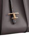Tod's T Timeless Medium Leather Shopping Bag