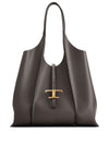 Tod's T Timeless Medium Leather Shopping Bag
