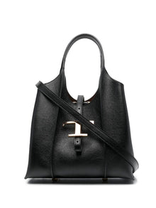  Tod's T Timeless Mini Leather Shopping Bag
