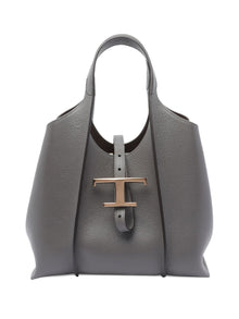  Tod's T Timeless Mini Leather Shopping Bag