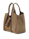 Tod's T Timeless Mini Leather Shopping Bag