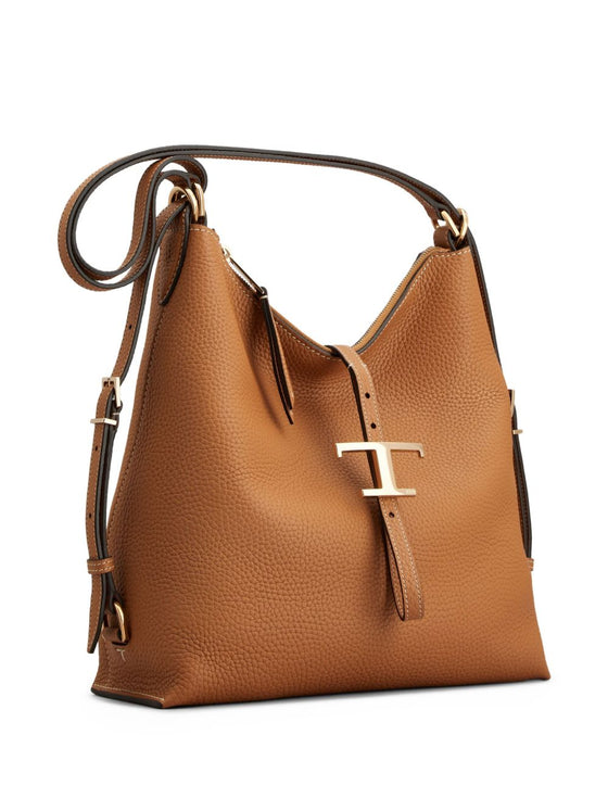 Tod's T Timeless Small Leather Shoulder Bag