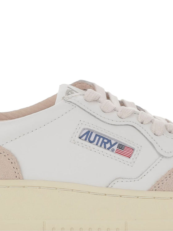 AUTRY Sneakers Leather Brown
