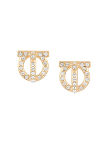  Ferragamo Gancini-motif earrings
