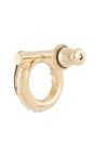Ferragamo Gancini-motif earrings