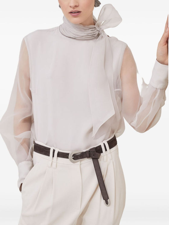 Brunello Cucinelli Top Ivory