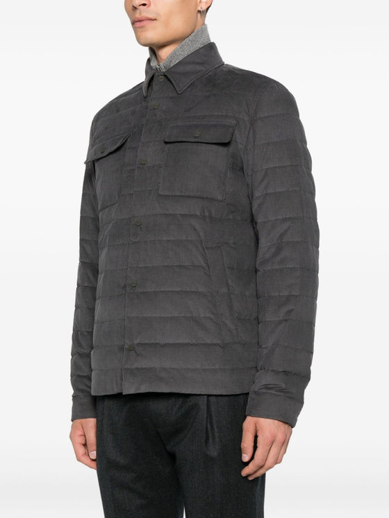 Herno Coats Grey