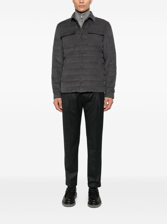 Herno Coats Grey