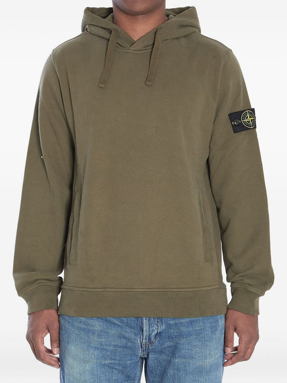Stone Island Sweaters Green