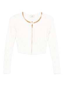  Elisabetta Franchi Sweaters Ivory
