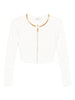 Elisabetta Franchi Sweaters Ivory