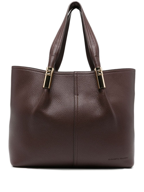 Elisabetta Franchi Large tote with logo details