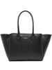 Emporio Armani Large shopper with palmellato finish