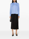 Victoria Beckham Shirts Clear Blue