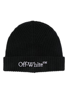  Off White wool beanie