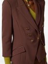 Elisabetta Franchi Jackets Brown