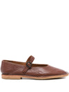 HEREU Flat shoes Brown