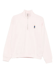  Maison Kitsuné Embroidered-logo sweatshirt