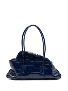  The Attico La Passeggiata small tote bag with crocodile effect