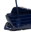 The Attico La Passeggiata small tote bag with crocodile effect
